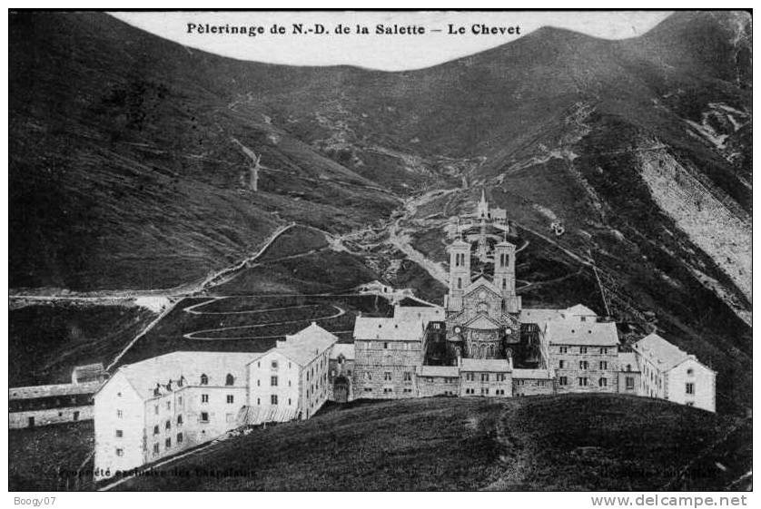 38 Notre Dame De La Salette Le Chevet 1924 - La Salette