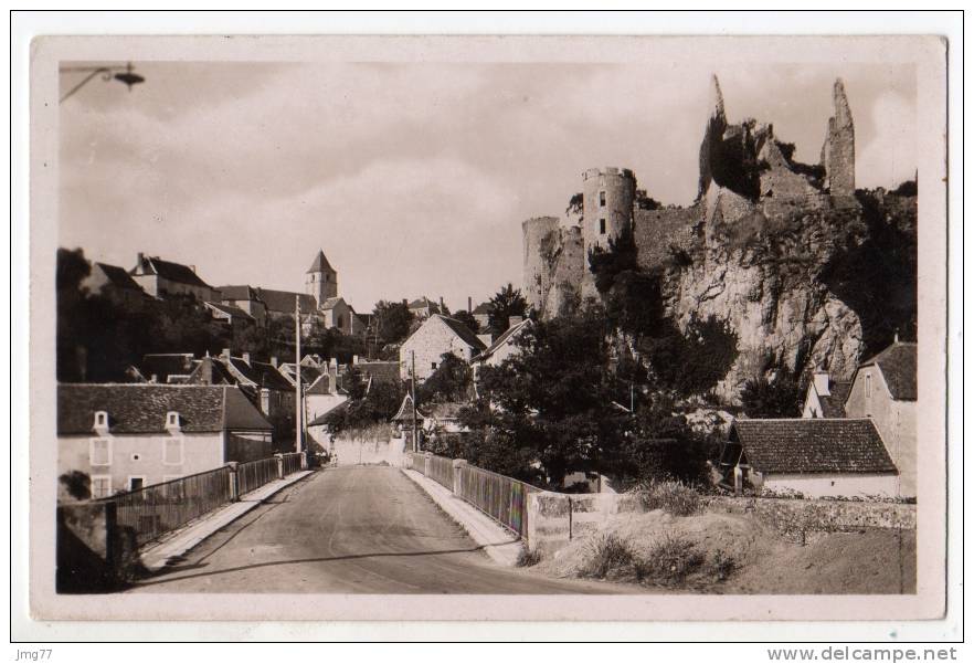 CPSM86-012 - ANGLES-SUR-L'ANGLIN - LE CHATEAU - 14x9 - Autres & Non Classés