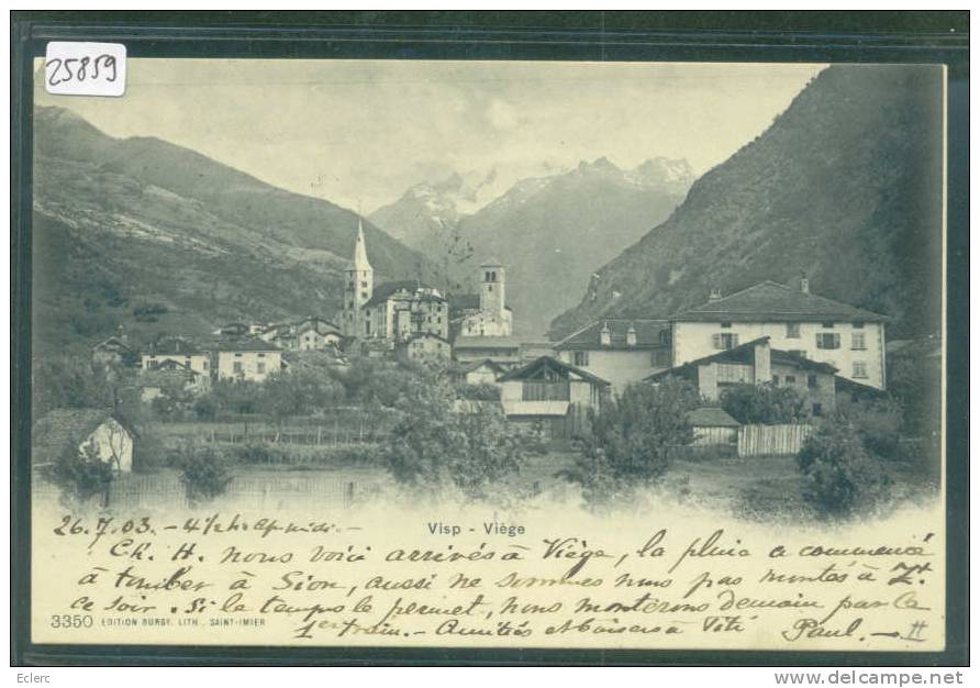 VIEGE - VISP - TB - Viège