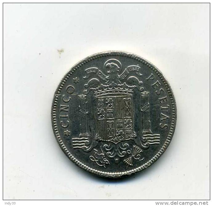 - MONNAIE ESPAGNE 1949 ... 50  PESETAS 1949 - 50 Pesetas