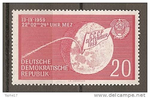 W - DDR - 1959 - Y&T  437 -  MNH Neuf ** - Sterrenkunde