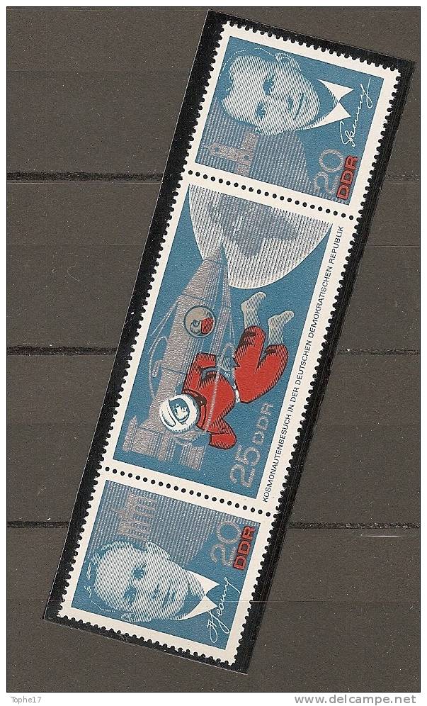 W - DDR - 1965 - Y&T 837 à 839 - MNH Neuf  ** - Europe