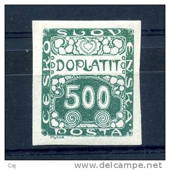 Tchécoslovaquie  -  Taxes  :  Yv  12  * - Postage Due