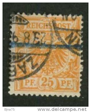 ALLEMAGNE  1889 - 1900    N°  49  -   Cote 2.25 Euro - Gebruikt