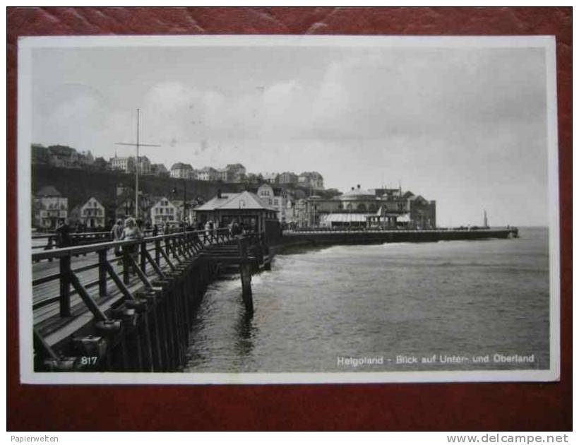 Helgoland - Unterland - Helgoland