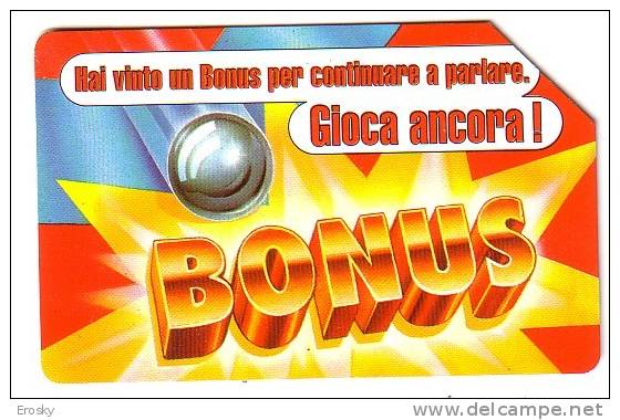 PGL T024 - CARTE TELEFONICHE PHONECARDS BONUS £2000 USATA - Andere & Zonder Classificatie