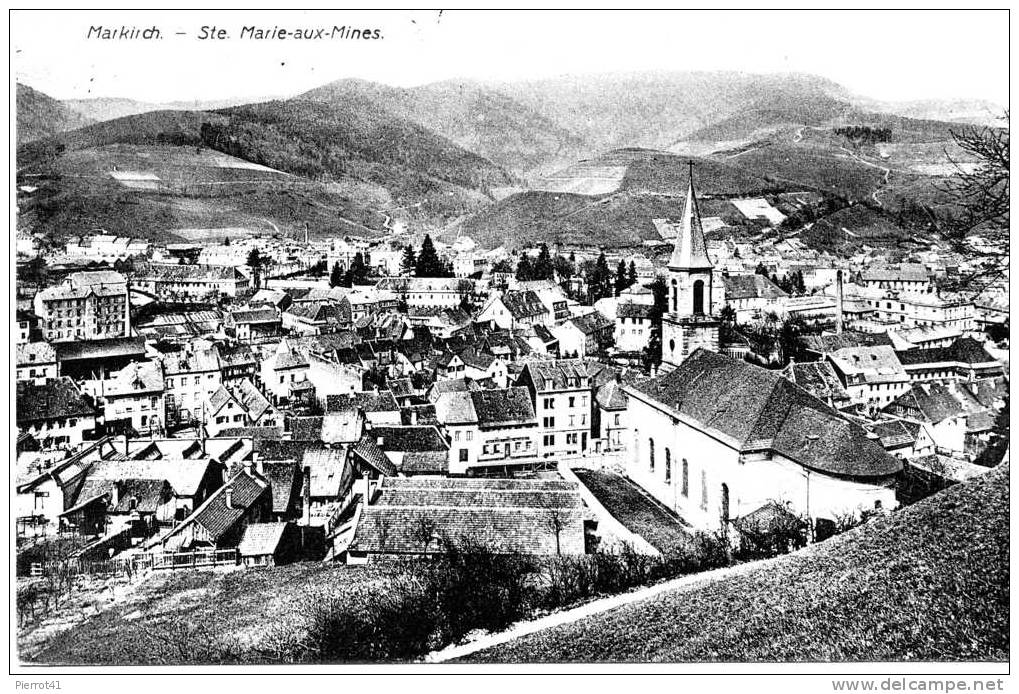 SAINTE MARIE AUX MINES - Vue Générale - Sainte-Marie-aux-Mines