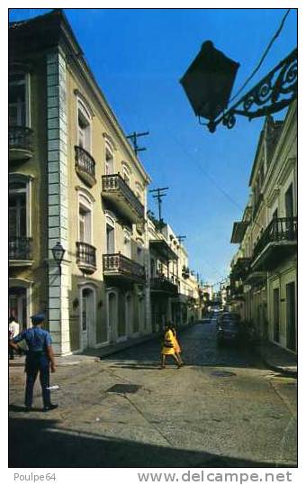 Old San Juan - Une Rue De La Ville - Puerto Rico