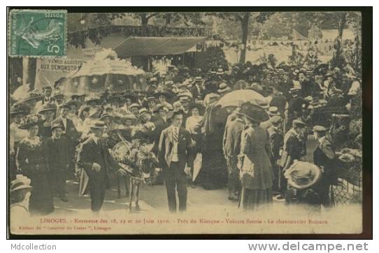 87 LIMOGES / Kermesse Des 18, 19 Et 20 Juin 1910 Le Chansonnier Buisson  / Folklore - Limoges