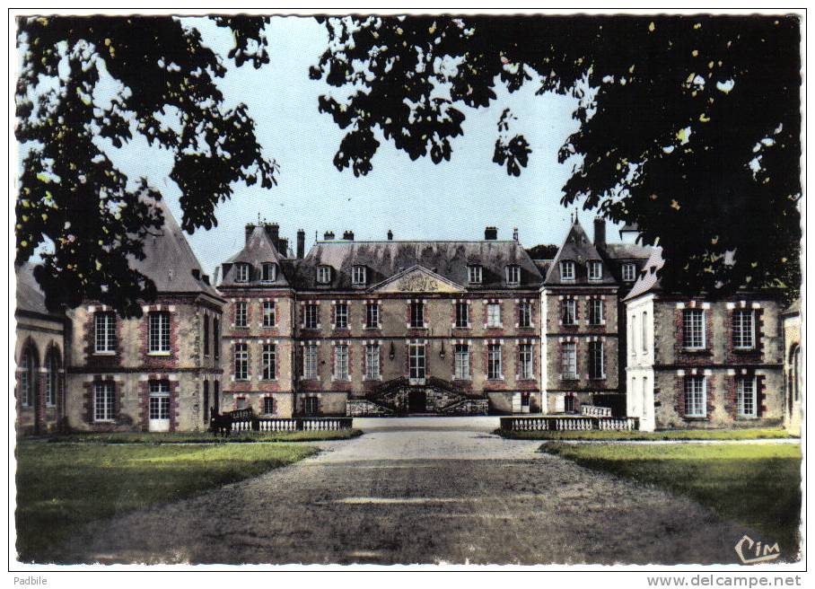 Carte Postale 51. Montmirail Le Chateau  Trés Beau Plan - Montmirail