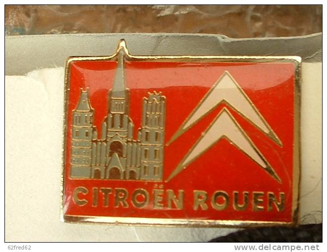 PIN'S CITROËN - ROUEN NORMANDIE - Citroën