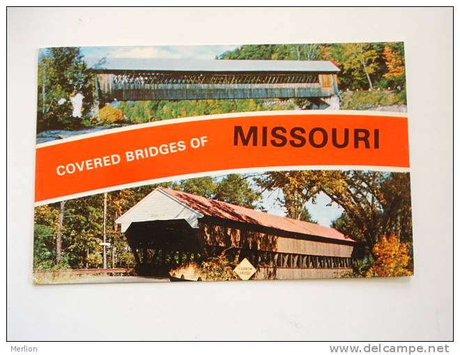 US -MO -   Missouri  Covered Bridges   -VF   D58127 - Other & Unclassified