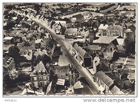 BOULOIRE En Avion Au-dessus De La Rue Nationale - Bouloire