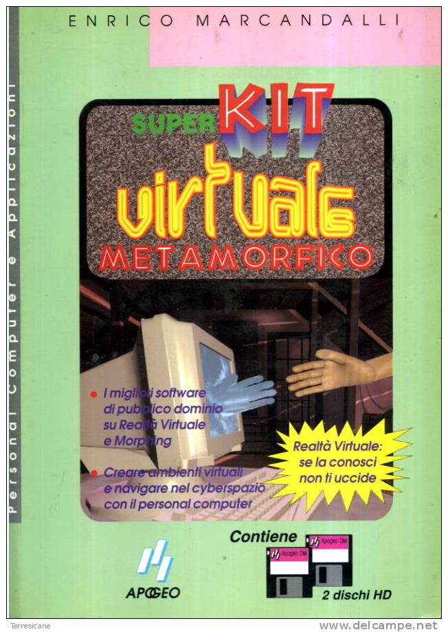 SUPER KIT VIRTUALE METAMORFICO MARCANDALLI APOGEO 1994 - Informática