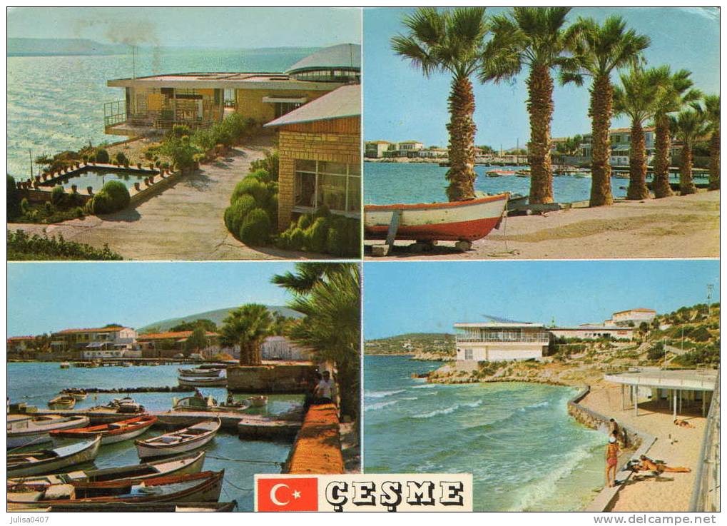 CESME (Turquie) Carte à 4 Vues - Turquie