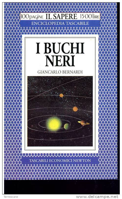 I BUCHI NERI G.BERNARDI	NEWTON L - Textes Scientifiques