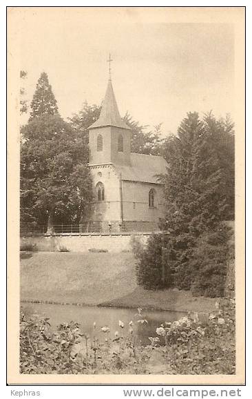 9. HOZEMONT : La Chapelle Du Chateau De HORION- Phototypie Légia, Liège - Grâce-Hollogne