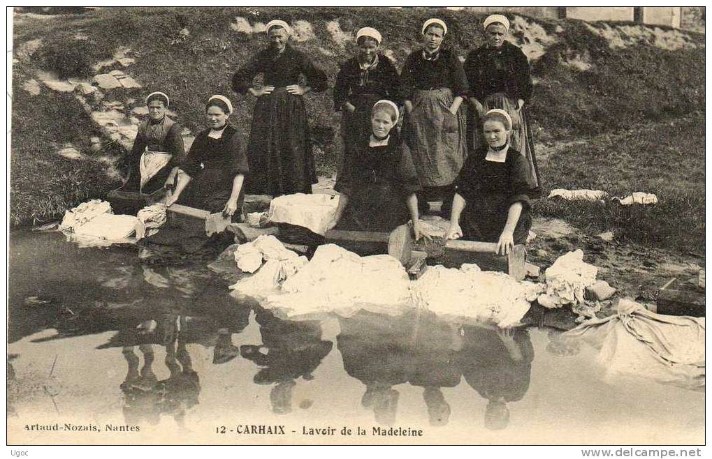 CPA - 29 - CARHAIX - Lavoir De La Madeleine - 332 - Carhaix-Plouguer