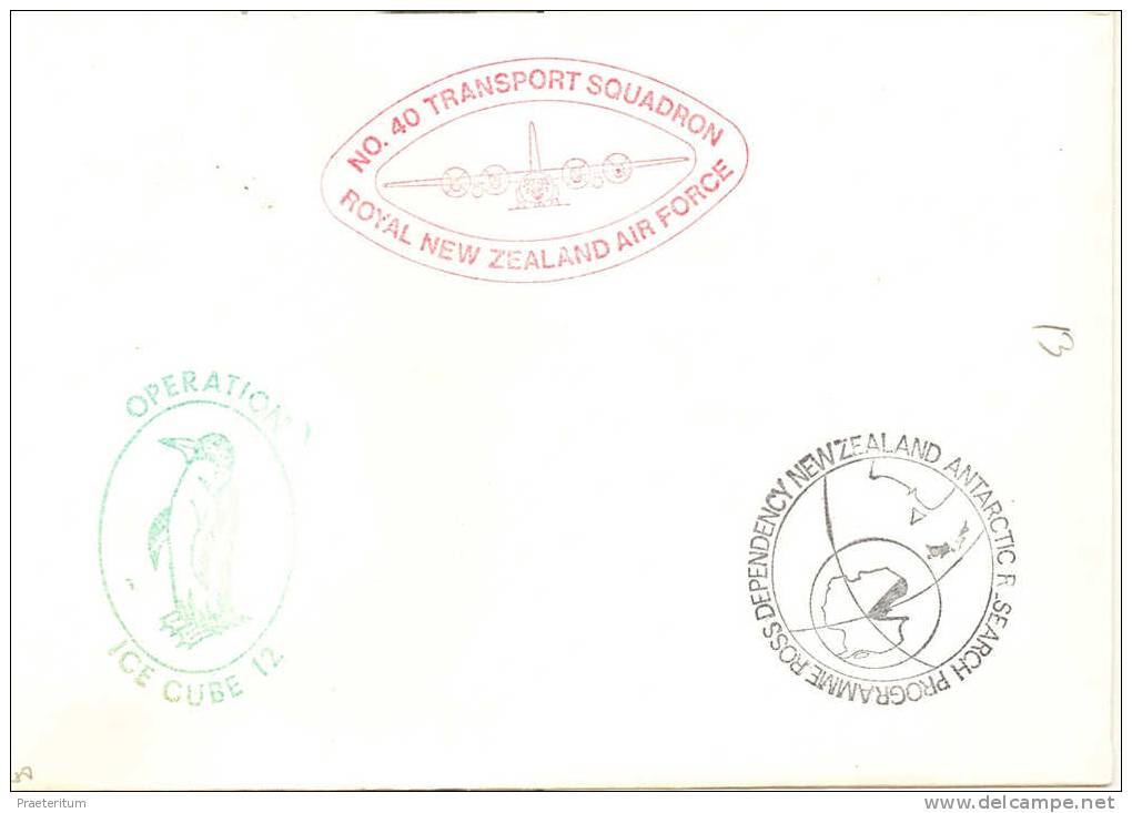 NEW ZEALAND Cover ROSS DEPENDENCY SCOTT BASE 1976 - SIGNED - Other & Unclassified