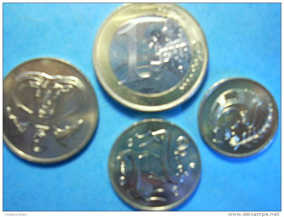 R 3  MONEDAS  CHIPRE  SERIE 1 , 2 Y 5 DE 1994  MAS EN MI TIENDA - Chypre