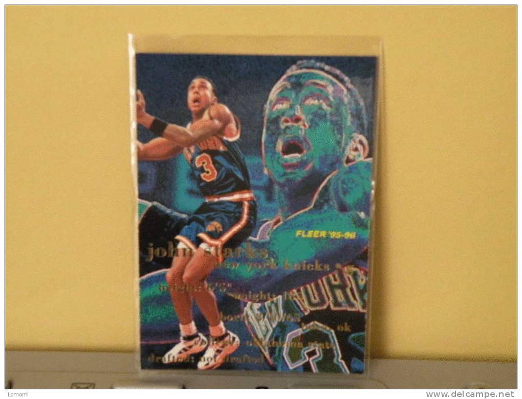 *New York Knicks - G - 95 / 96 ( Carte ) John STARKS - N.B.A . N° 125 . 2 Scannes - New York Knicks