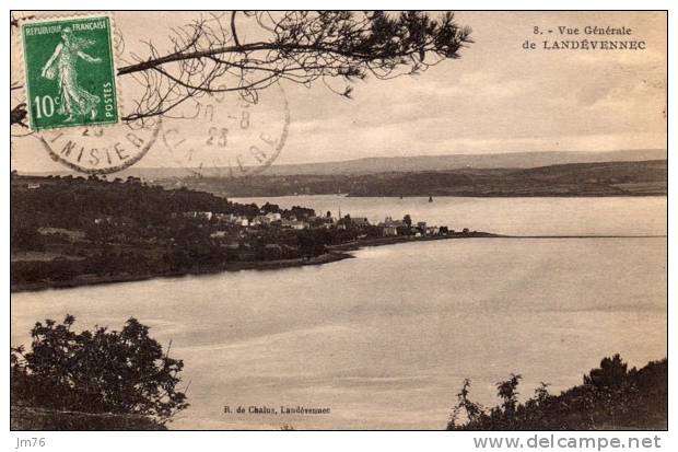 LANDEVENNEC Vue Générale. - Landévennec