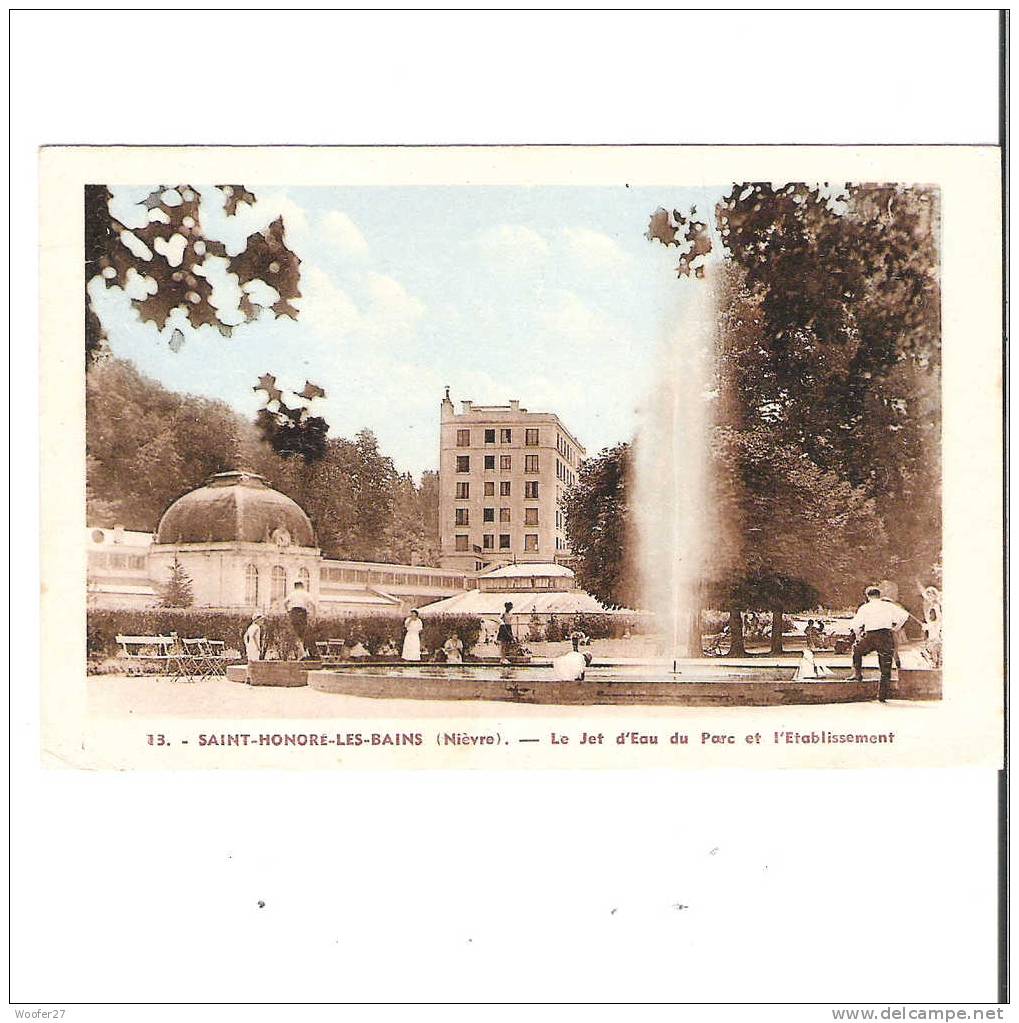 SAINT HONORE LES BAINS Parc De L'établissement - Saint-Honoré-les-Bains