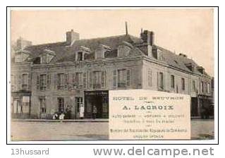 Carte Postale Ancienne Le Neubourg - Hôtel De Beuvron A. Lacroix - Le Neubourg