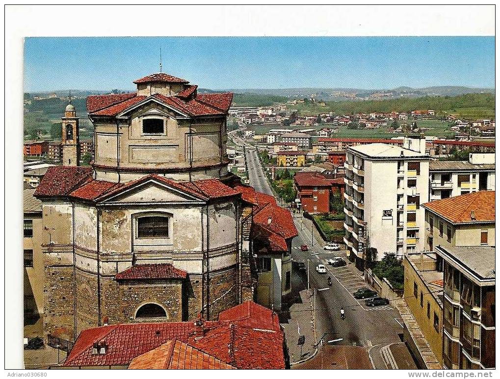 BELLA CARTOLINA DI CANTU´ PROVINCIA DI COMO CHIESA DI S MARIA E PANORAMA - Como