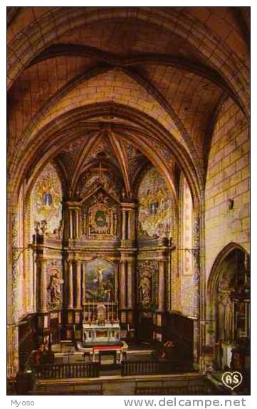 81 MONESTIES Sur CEROU Interieur De L'Eglise St Pierre - Monesties