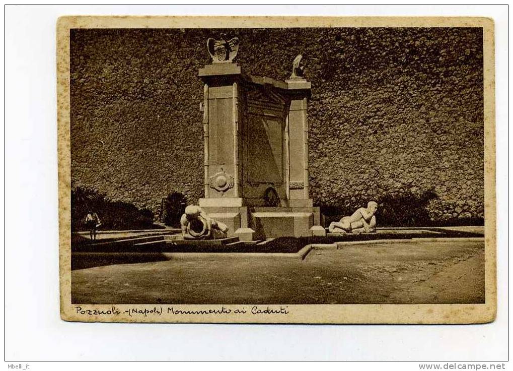 Pozzuoli 1940c Monumento Ai Caduti - Pozzuoli