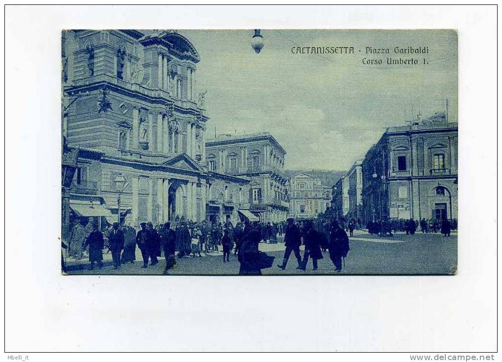 Caltanissetta 1910c Animata - Caltanissetta