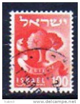 Israel Y&T  N°  104  * Oblitéré - Used Stamps (without Tabs)