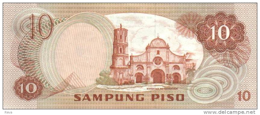 PHILIPPINES 10 PESOS MARCOS SIGNATURE O/P 30-06-1981 HEAD   PICK? ND  UNC  SPECIAL PRICE !! READ DESCRIPTION !! - Philippinen