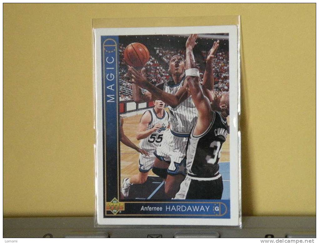 Orlando Magic - G - 92 / 93 ( Carte ) ANFERNEE HARDAWAY - N.B.A .n° 138 . 2 Scannes - Orlando Magic