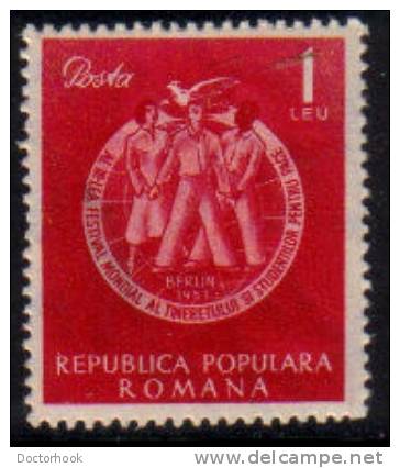 ROMANIA   Scott #  783**  VF MINT NH - Neufs