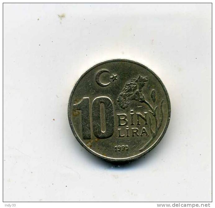 - 10 BIN LIRA 1995 - Turkey