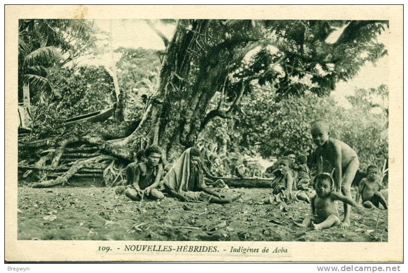 CPA Nouvelles-Hébrides - Indigènes De Aoba - Vanuatu