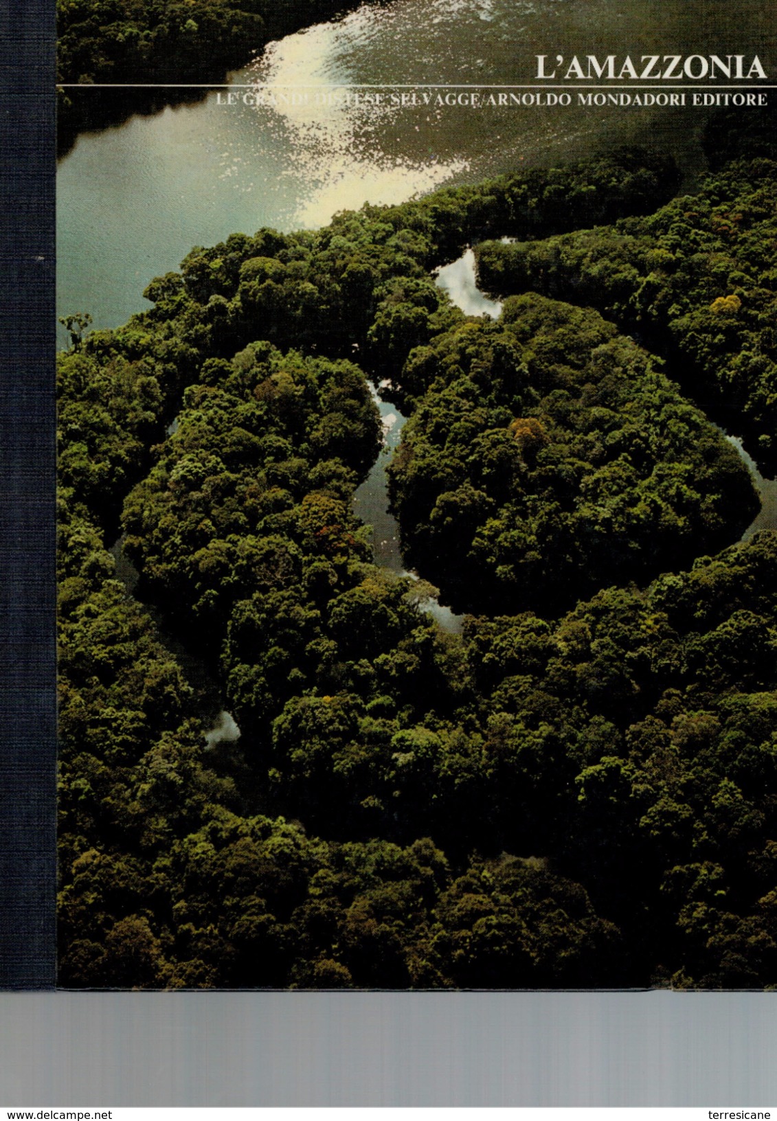 X L'AMAZZONIA	COPERTINA RIGIDA MONDADORI  ILLUSTRATO - Tourisme, Voyages