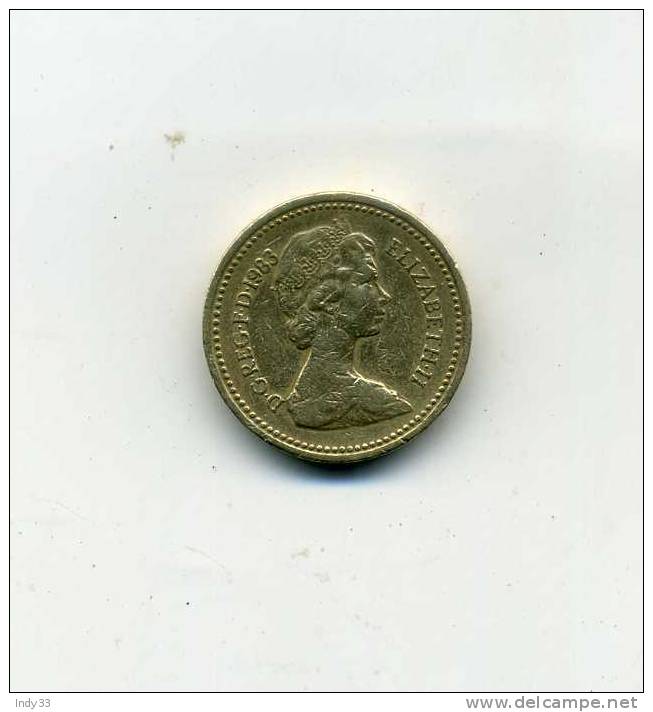 - GRANDE BRETAGNE 1971... ONE POUND 1983 - 1 Pond