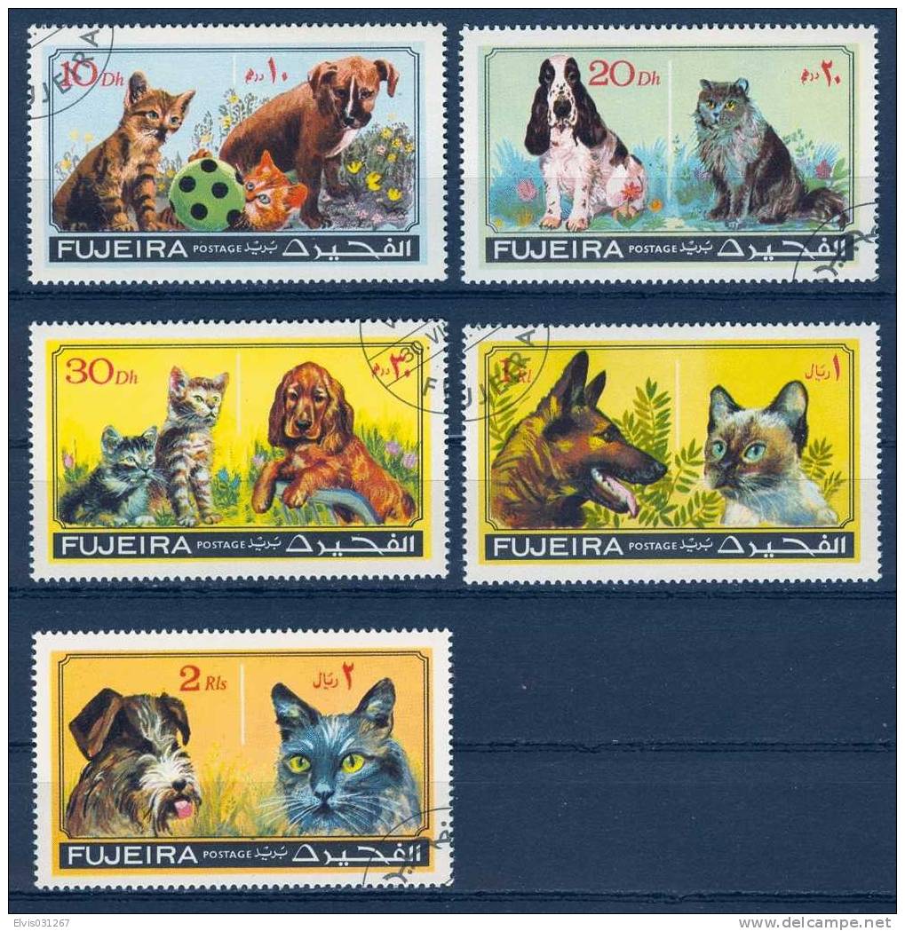 Fujeira 1971, Michel No. : 798-803 A, - Cancelled - MNH - *** - - Fujeira