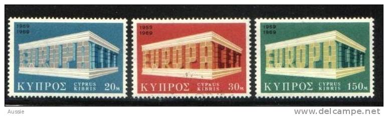 Cept 1969 Chypre Cyprus Yvertn° 311-13 *** MNH Cote 4 € Europa - 1969