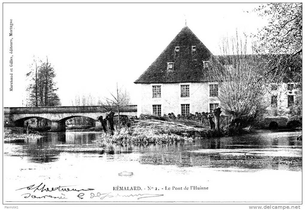 Le Pont De L'Huisne - Remalard