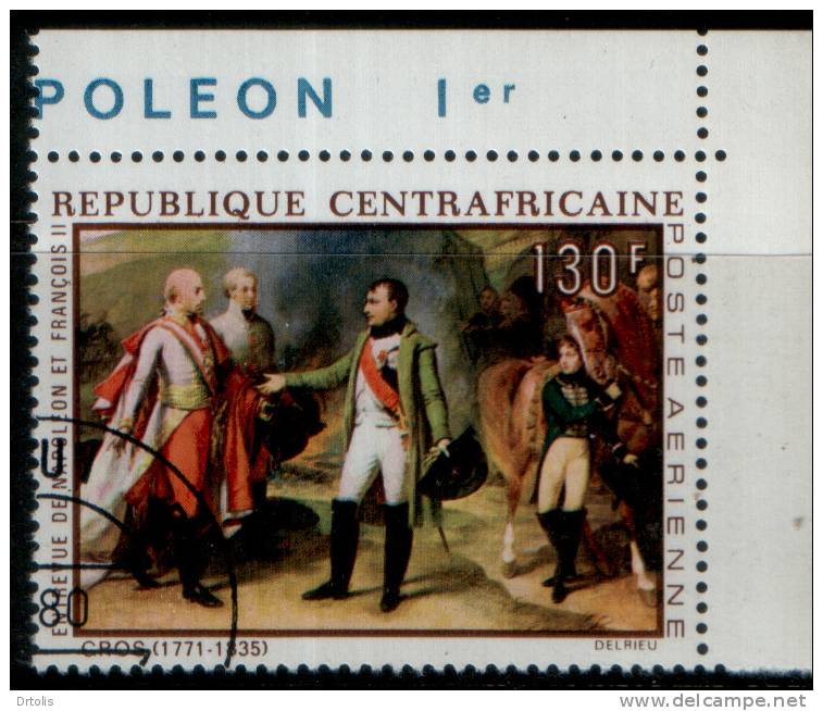 CENTRAL AFRICAN REPUBLIC / 1969 / NAPOLEON  PONAPARTE / FRANCE / 3 STAMPS / VF USED / 4 SCANS . . - Napoleon
