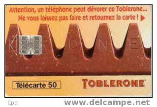 # France 572 F592 TOBLERONE 50u Sc7 09.95 -cinema- Tres Bon Etat - 1995