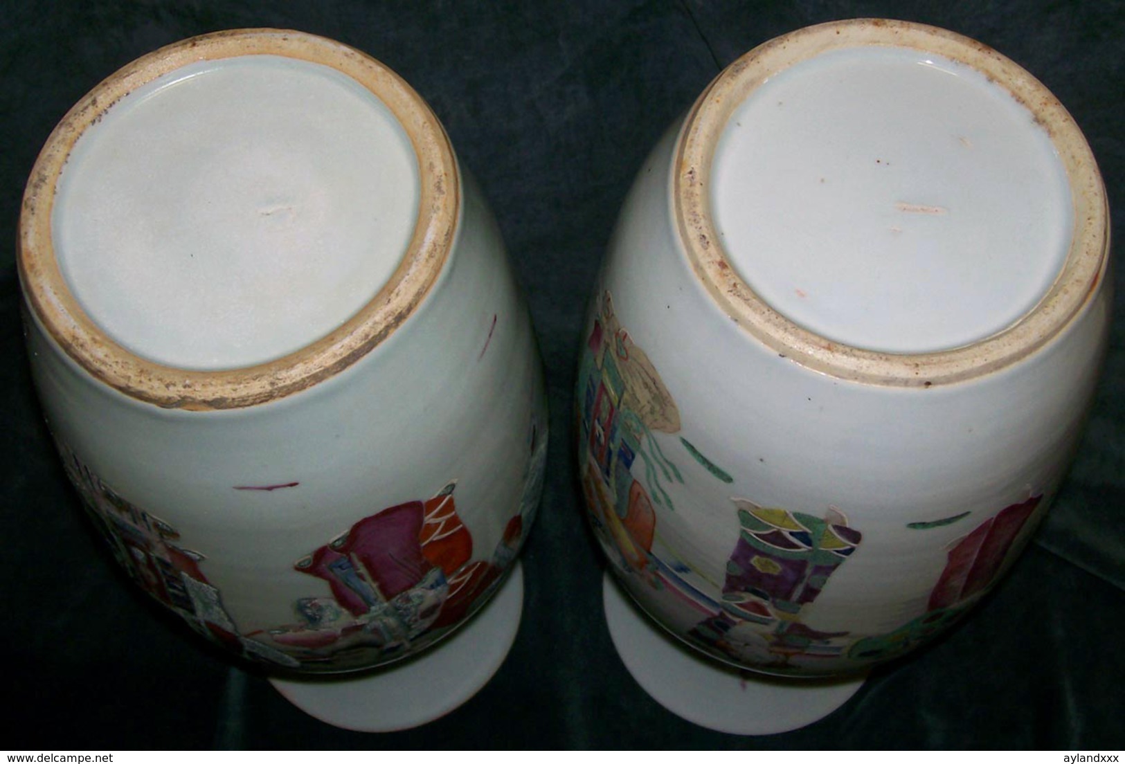 CINA (China): Fine Pair Of Chinese Old Famille Rosa Vases - Arte Orientale