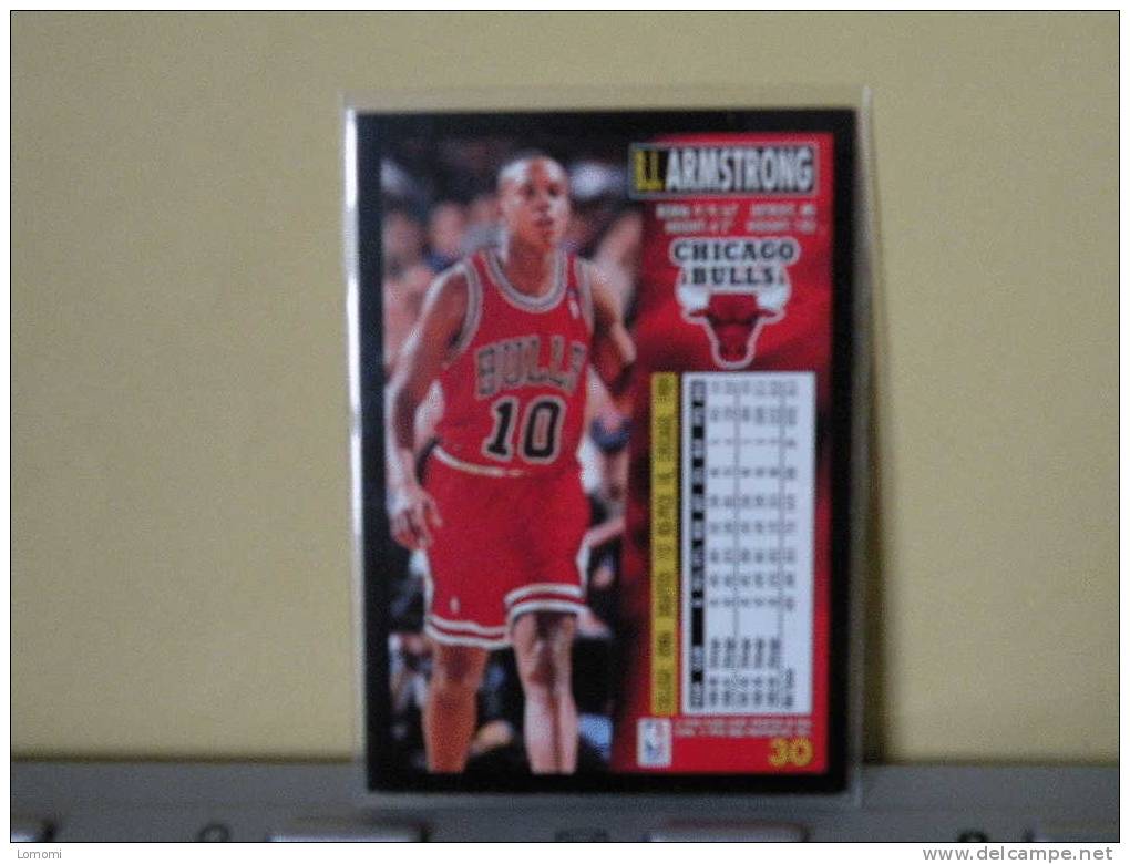 Chicago Bulls - 94/95 ( Carte ) B.J.  ARMSTRONG - N.B.A . N°30 . 2 Scannes - Chicago Bulls