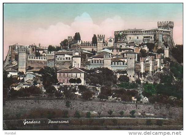 Italien - Gradara - The Castle - 2 Cards - Pescara