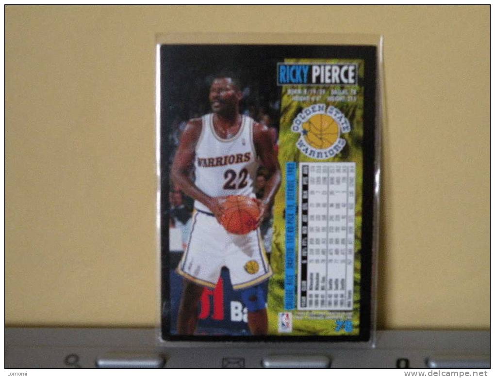 Golden State Warriors - 94/95 ( Carte ) Ricky Pierce - N.B.A . N° 78 . 2 Scannes - 1990-1999