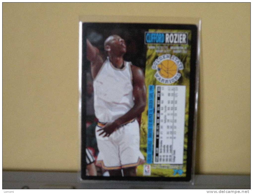 *Golden State Warriors - 94/95 ( Carte ) Clifford Rozier - N.B.A . N° 79 . 2 Scannes - Golden State Warriors